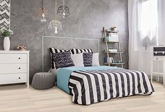 Bedrooms, play rooms and dressing rooms - LVT flooring